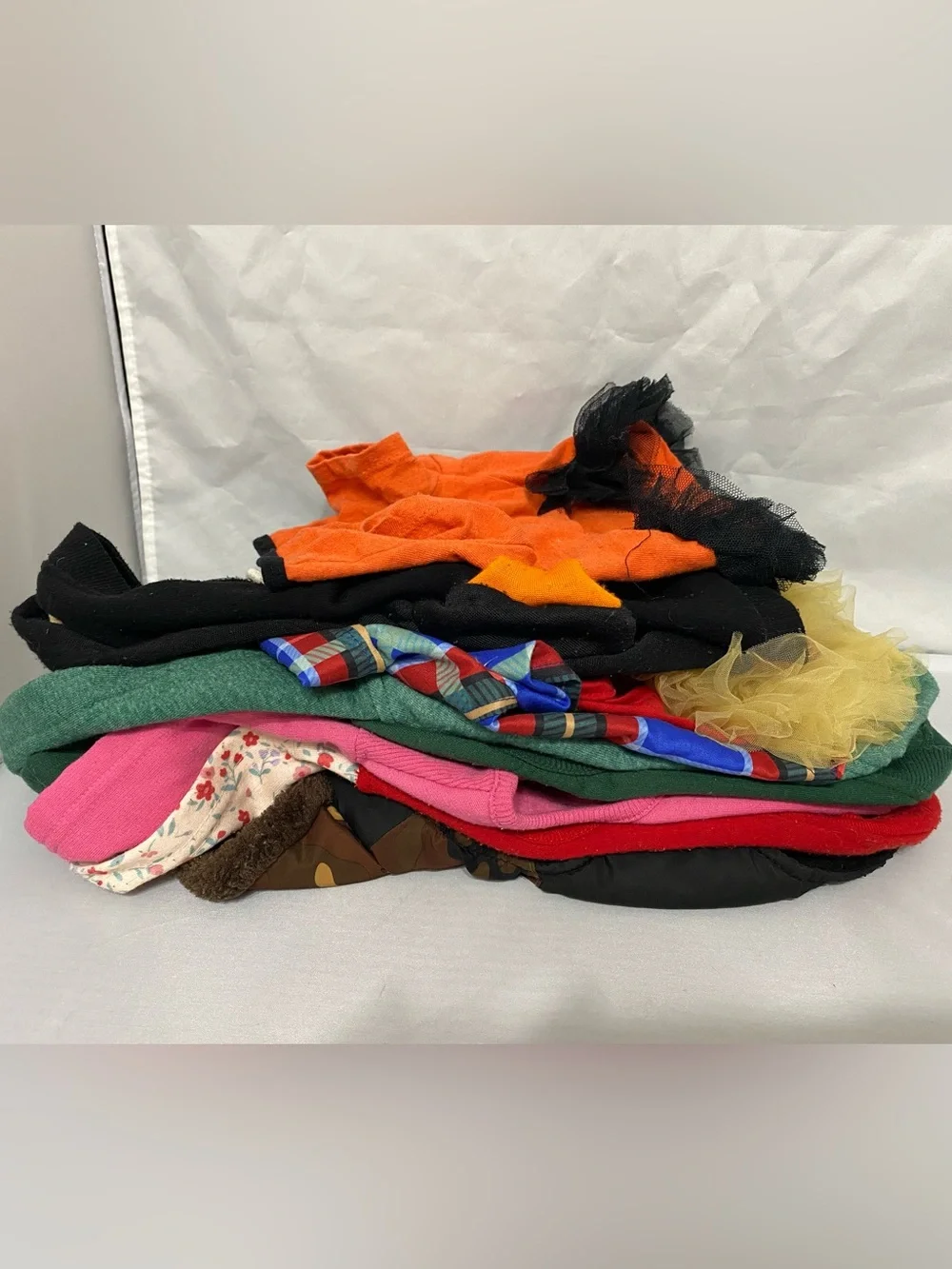Mixed-Color Dog Apparel Lot of 10